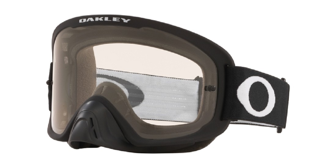 OAKLEY O Frame 2.0 Pro MX Goggle Matte Black Clear Lens OAKLEY O Frame 2.0 Pro MX Goggle Matte Black Clear Lens