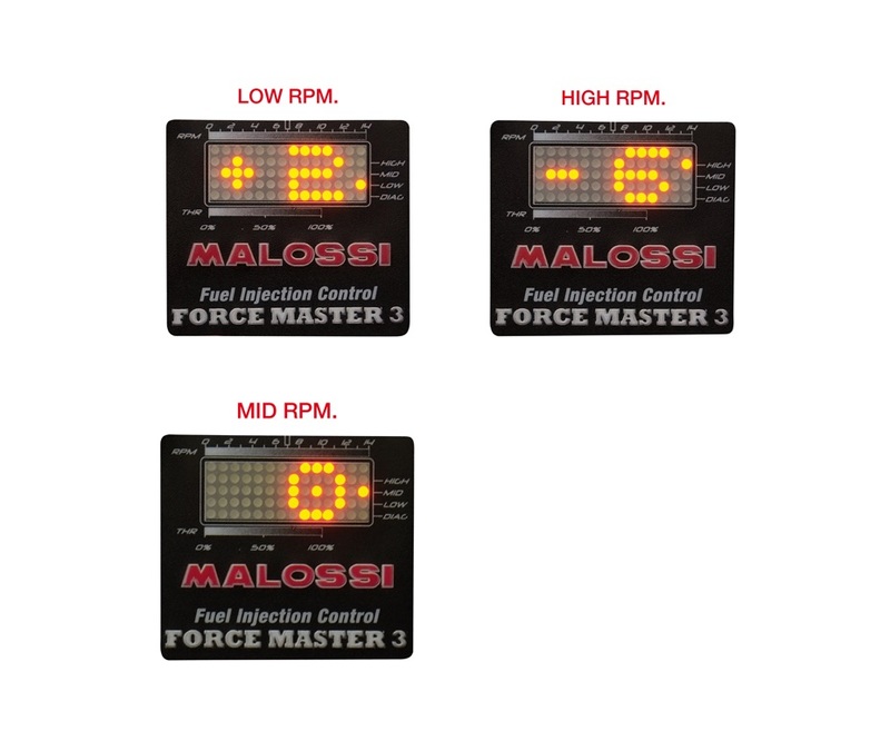 MALOSSI Force Master 3 Elektronische Zündbox (Einspritzung)