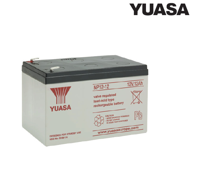 Batterie YUASA NP12-12 12 AH geschlossen Batterie YUASA NP12-12 12 AH geschlossen