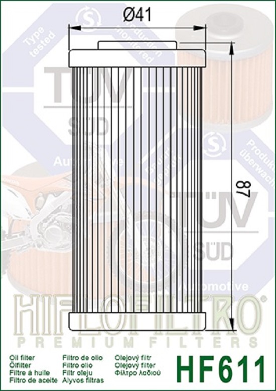 Hiflo Ölfilter HF611