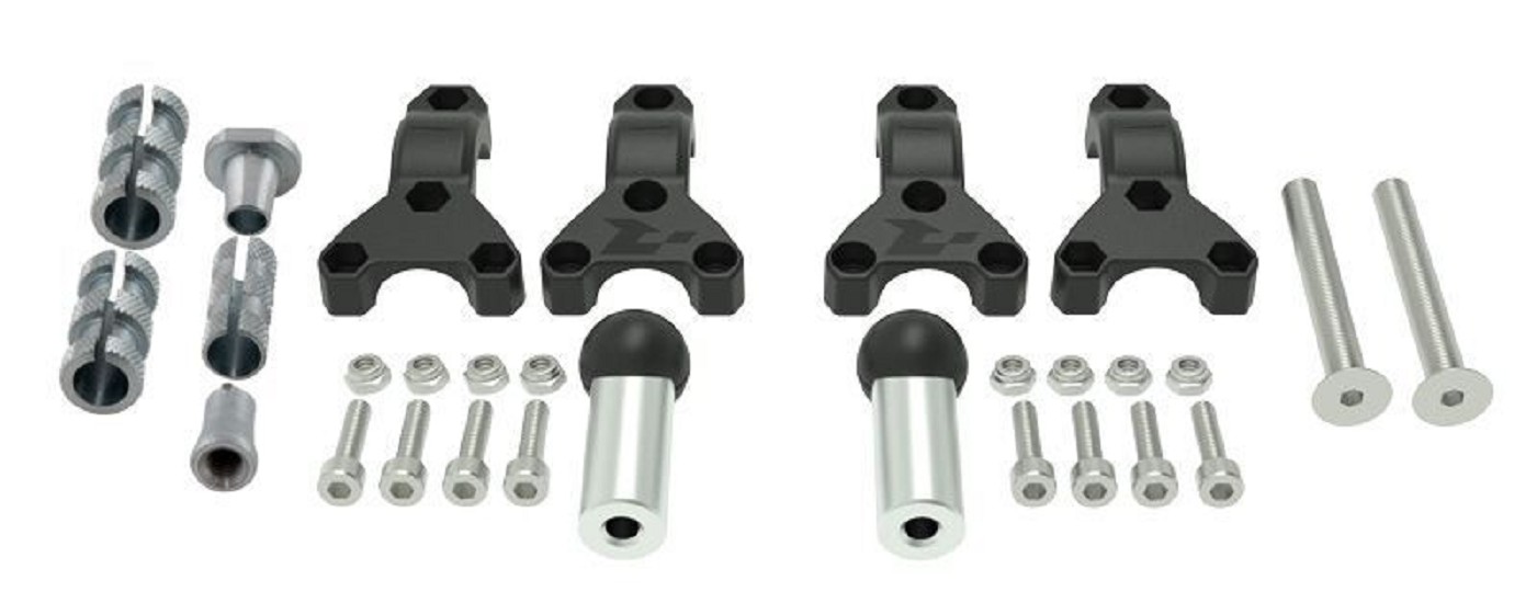 RACETECH HP3 Handschützer Befestigungssatz - Ø22/28,6mm RACETECH HP3 Handschützer Befestigungssatz - Ø22/28,6mm