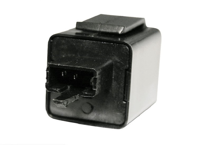 HIGHSIDER smart Blinkrelais, elektronisch 12 V, schmaler 3-fach Stecker mit 2 Pins
