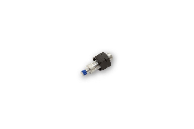 HIGHSIDER Spiegeladapter M10 x 1.25 mm Linksgewinde auf M6, Schwarz (Stck.)
