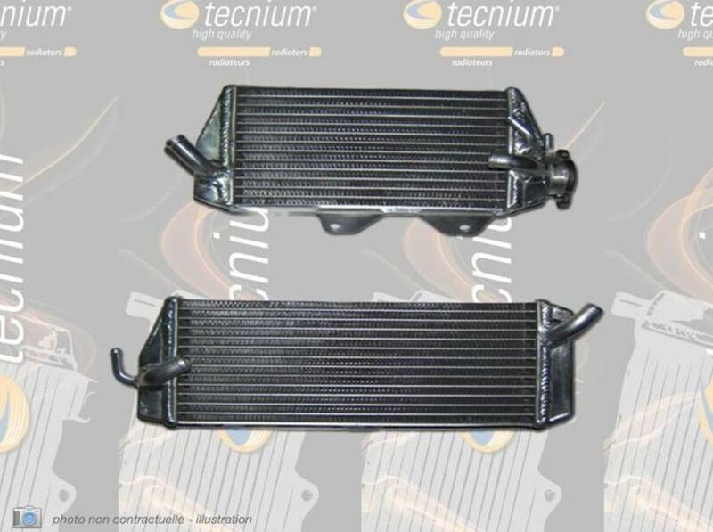 TECNIUM Oversize-Kühler links - passend für Kawasaki KX450F