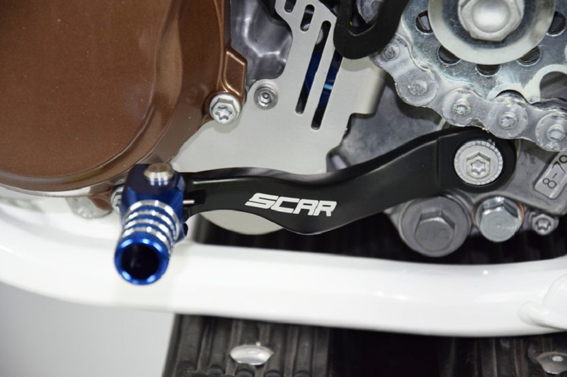 SCAR Schalthebel blau