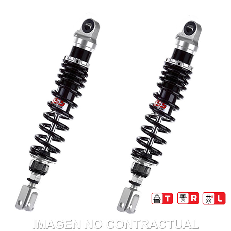 Federbein Z362-Serie Stereo hinten passend für Honda CB 900 F BOL D´OR (79-81), CBX 1000 RZ362-360TRL-09-88