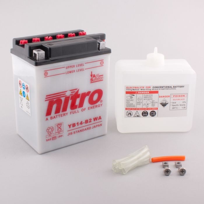 Batterie Nitro YB14-B2 14AH WA Batterie Nitro YB14-B2 14AH WA