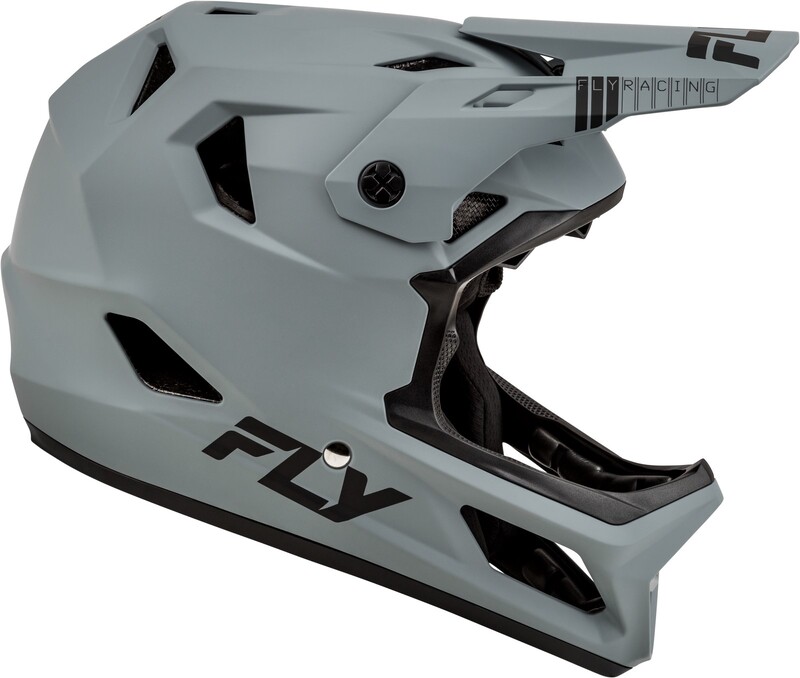 FLY RACING Rayce Fahrrad Helm - Mattgrau