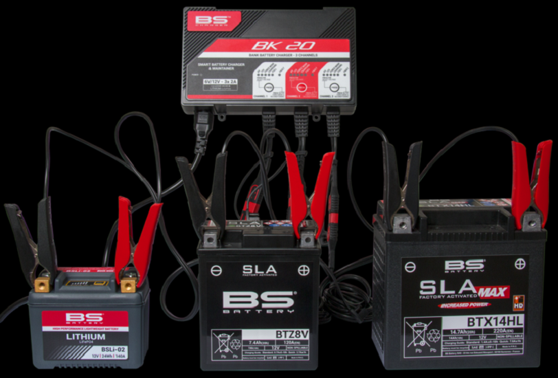 BS BATTERY BK20 Smart Batterieladegerät -6V/12V 3x2A BS BATTERY BK20 Smart Batterieladegerät -6V/12V 3x2A