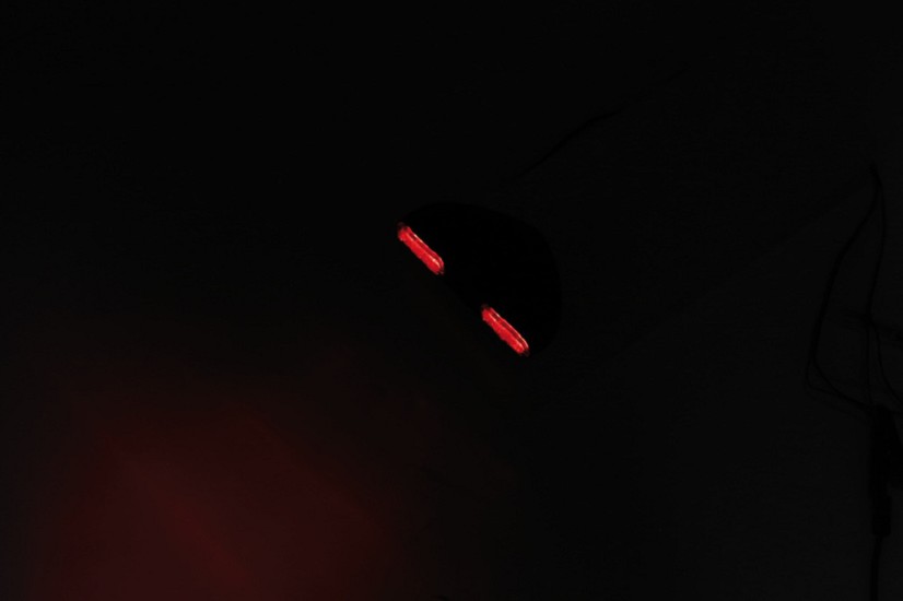 HIGHSIDER LED Rücklicht Flight, Schwarz, getöntes Glas