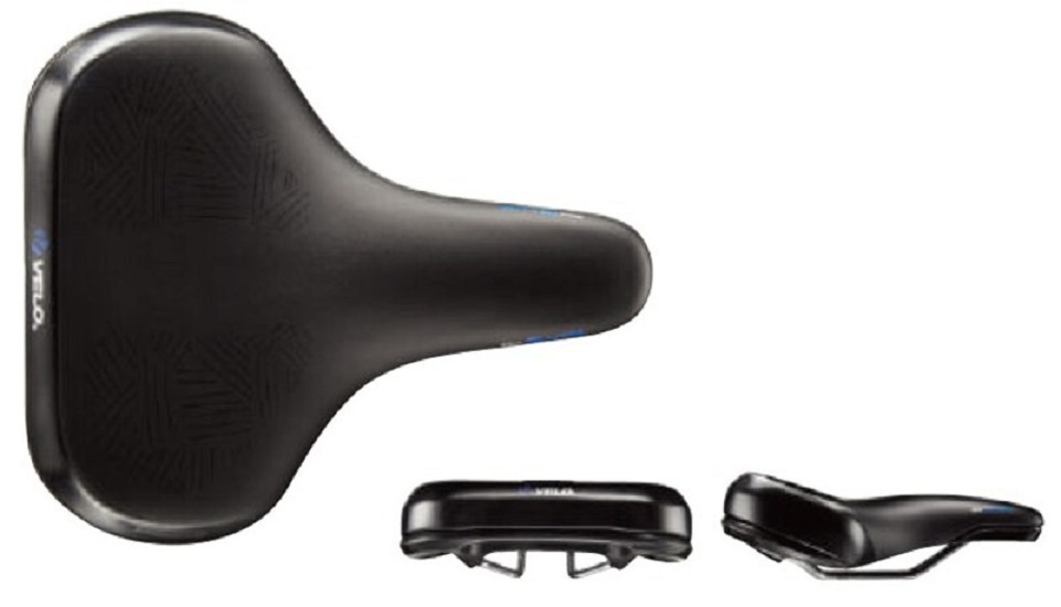 VELO Bike Saddle Comfort Black VELO Bike Saddle Comfort Black