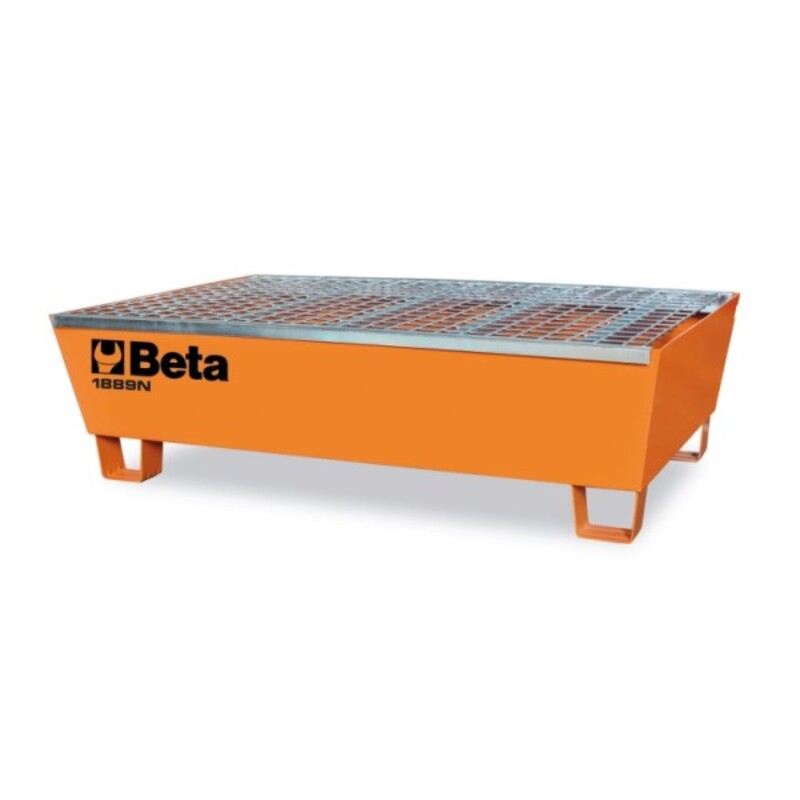 BETA Fassuntersatz (transportfähig) Stahl zur Lagerung von 2 Fässern (à 200 l)