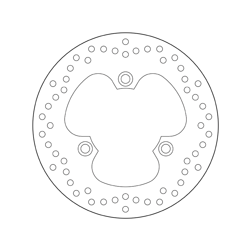BREMBO Serie Oro rund starr Bremsscheibe