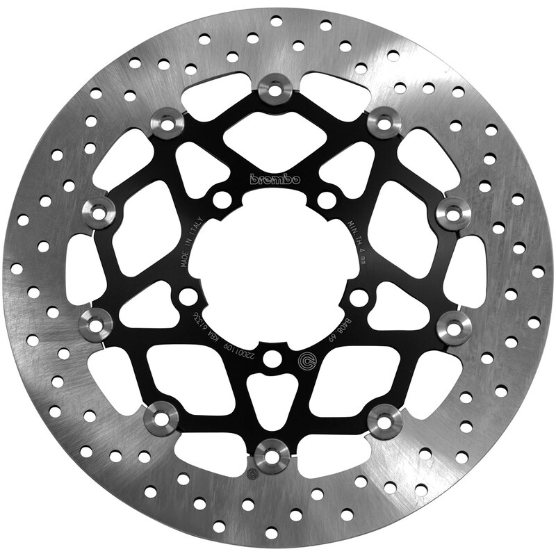 BREMBO Serie Oro rund schwimmend Bremsscheibe BREMBO Serie Oro rund schwimmend Bremsscheibe