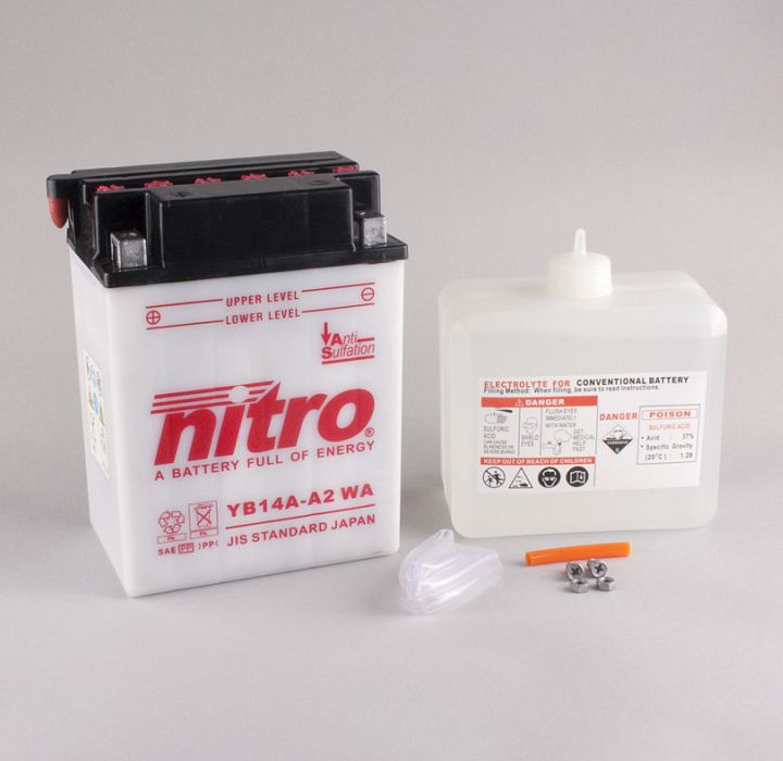 Batterie Nitro YB14A-A2 14AH WA