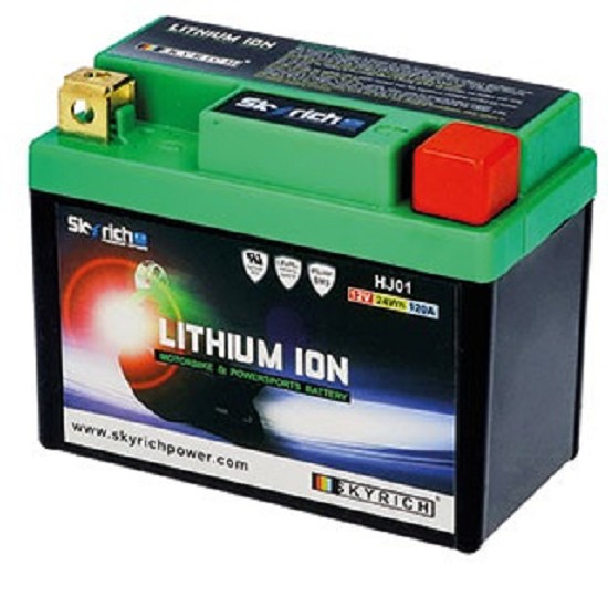 Batterie SKYRICH HJ01-FP [107x56x85] 12,8V/2AH (10 Std.), 24 Wh, CCA: 120