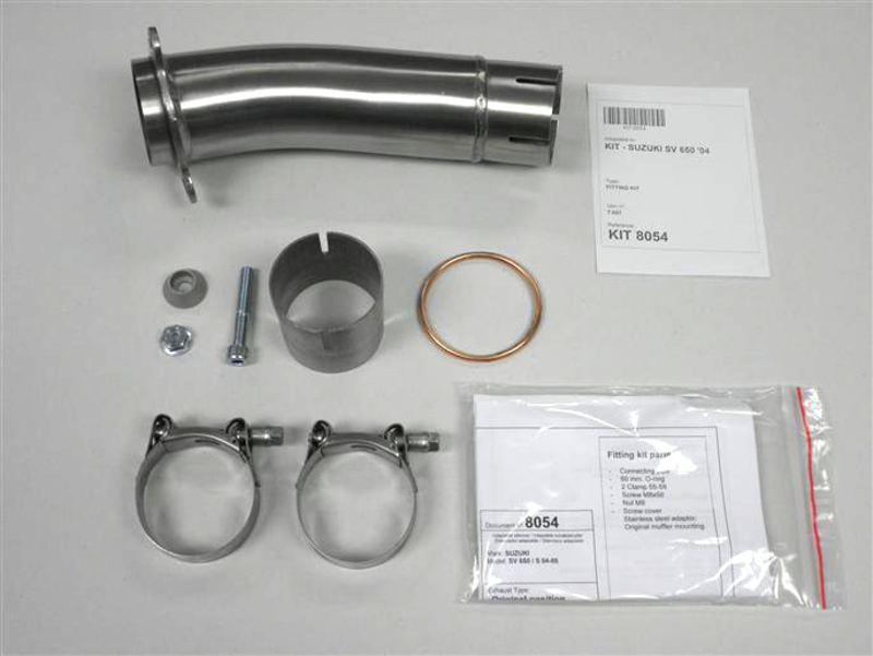 IXIL Ersatzadapterrohr SV 650/S 04-05 IXIL Ersatzadapterrohr SV 650/S 04-05