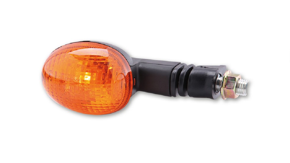 HIGHSIDER smart Mini-Blinker, oval, schwarz SHIN YO Mini-Blinker, oval, schwarz