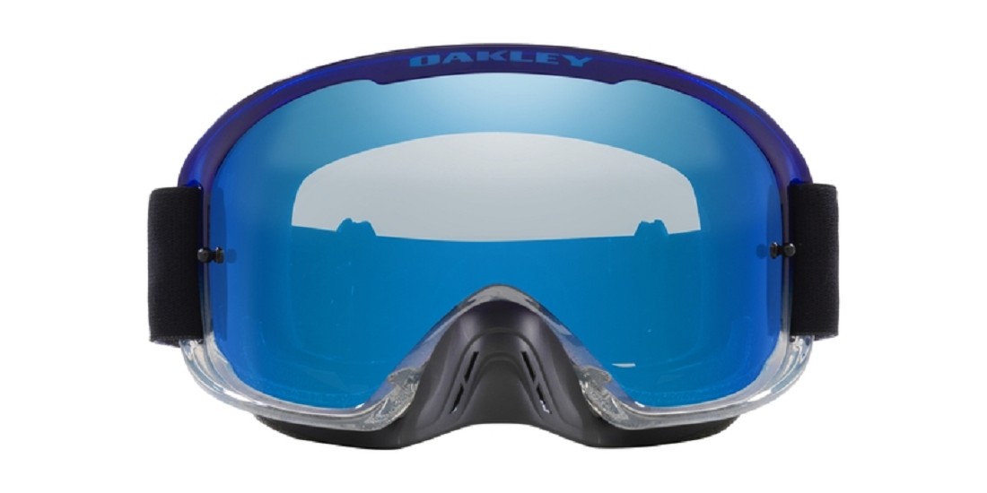 OAKLEY O Frame 2.0 Pro MX Brille - TLD Schwarze Stripes Schwarz Ice Iridium Linse