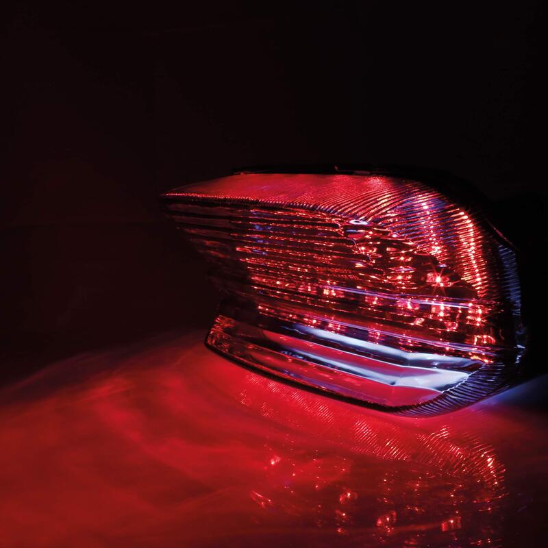 HIGHSIDER smart LED-Rücklicht mit getöntem Glas, passend für Yamaha XJR 1300 99-