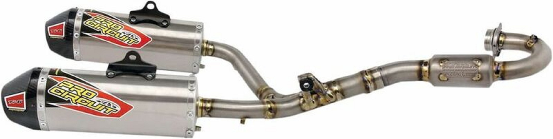PRO CIRCUIT T-6 komplette Auspuffanlage - Titan passend für Honda CRF250R PRO CIRCUIT T-6 komplette Auspuffanlage - Titan passend für Honda CRF250R