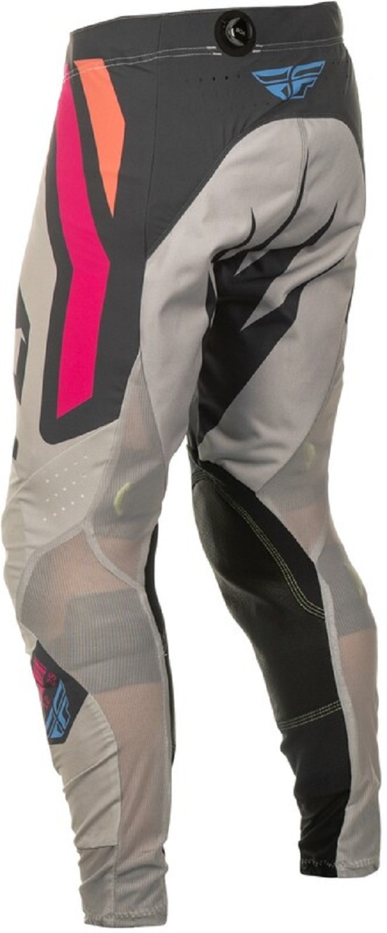 FLY RACING Lite S.E. Vice Hose- Hellgrau/Pink/Coral