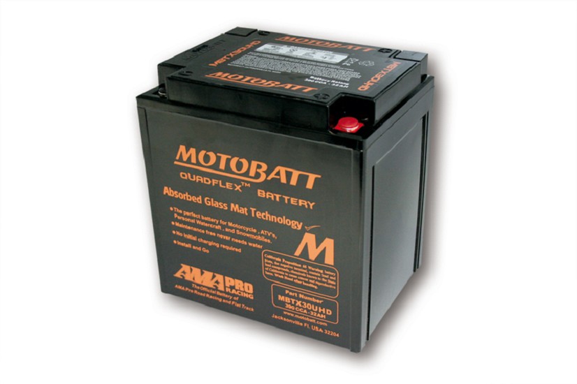 MOTOBATT-Batterie MBTX30UHD, Schwarz MOTOBATT-Batterie MBTX30UHD, Schwarz