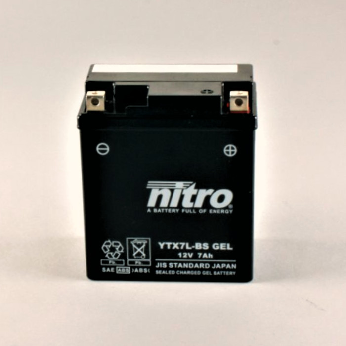 Batterie Nitro NTX7L / YTX7L 7AH GEL