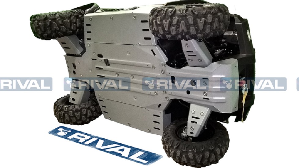 RIVAL Unterfahrschutz - Aluminium 4 mm CF Moto Uforce 500/800 RIVAL Unterfahrschutz - Aluminium 4 mm CF Moto Uforce 500/800