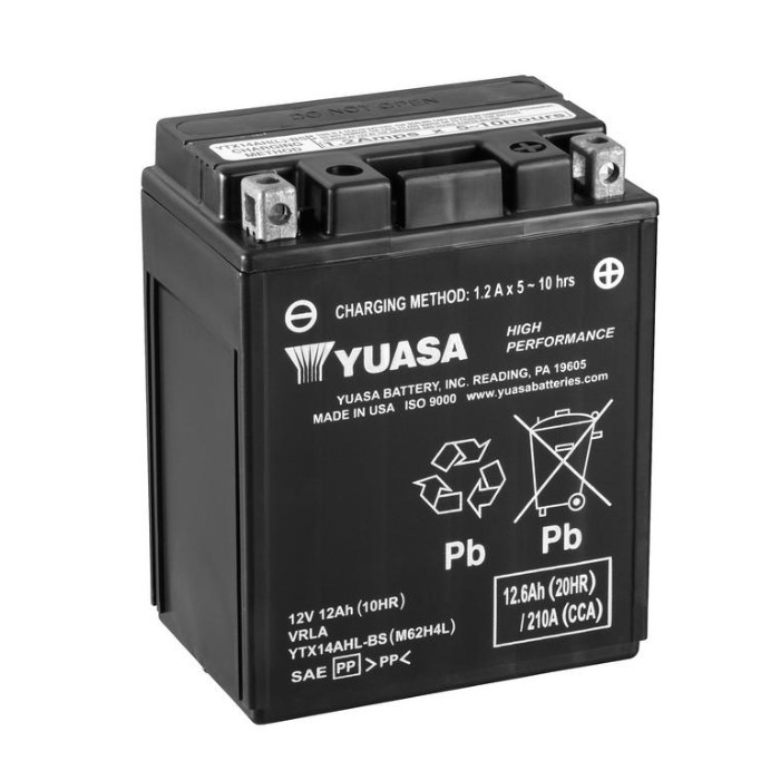 Batterie YUASA YTX14AHL-BS 12 AH MF Batterie YUASA YTX14AHL-BS 12 AH MF