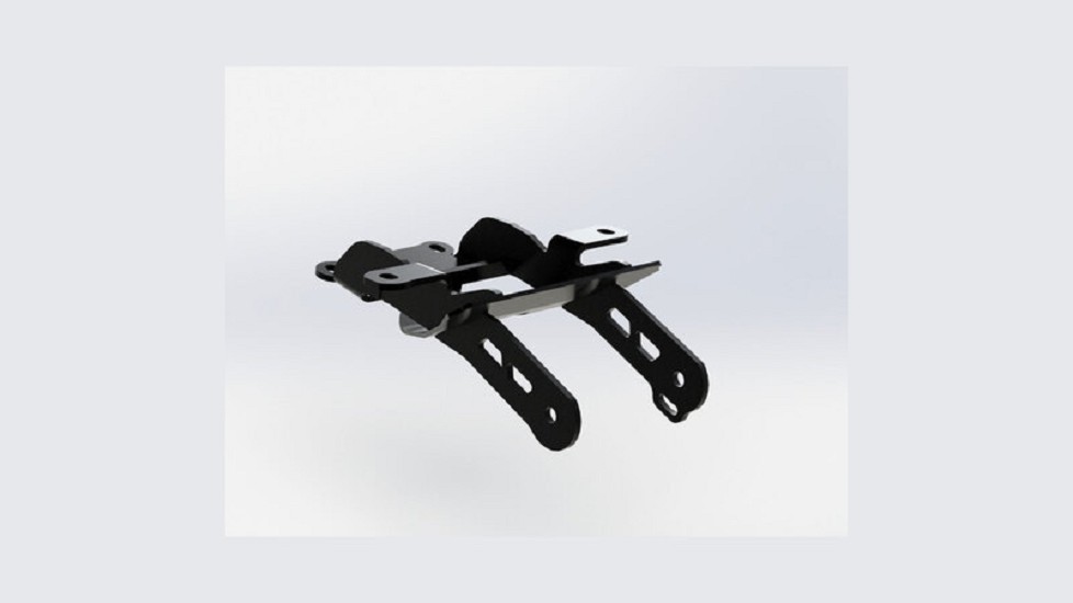 HIGHSIDER Kennzeichenhalter Akron-RS Pro