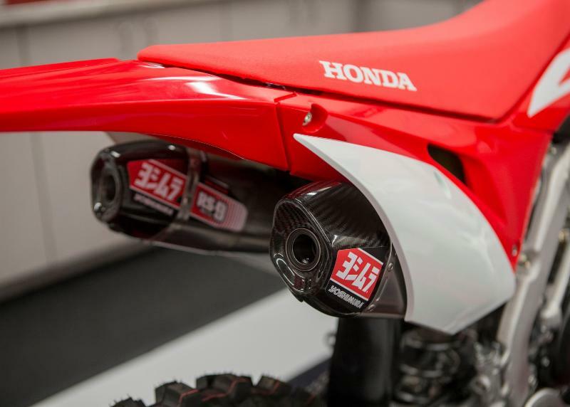 YOSHIMURA USA RS9T komplette Auspuffanlage - passend für Honda CRF 450 R YOSHIMURA USA RS9T komplette Auspuffanlage - passend für Honda CRF 450 R