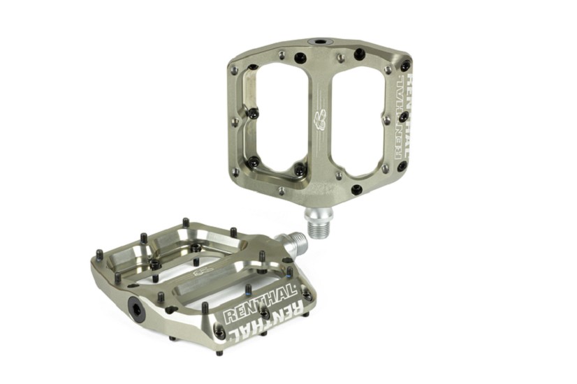 RENTHAL CYCLE Revo-F Flachpedal Alu/Gold