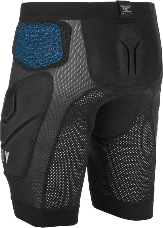 FLY RACING Revel Aufprallschutz kurz - Schwarz