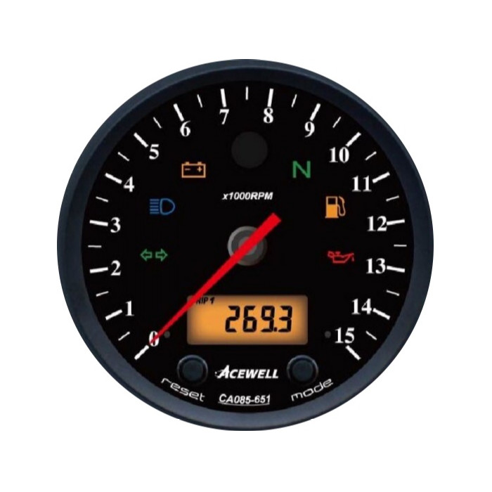 ACEWELL Analog DZM 15000rpm Digital Tacho ACEWELL Analog DZM 15000rpm Digital Tacho