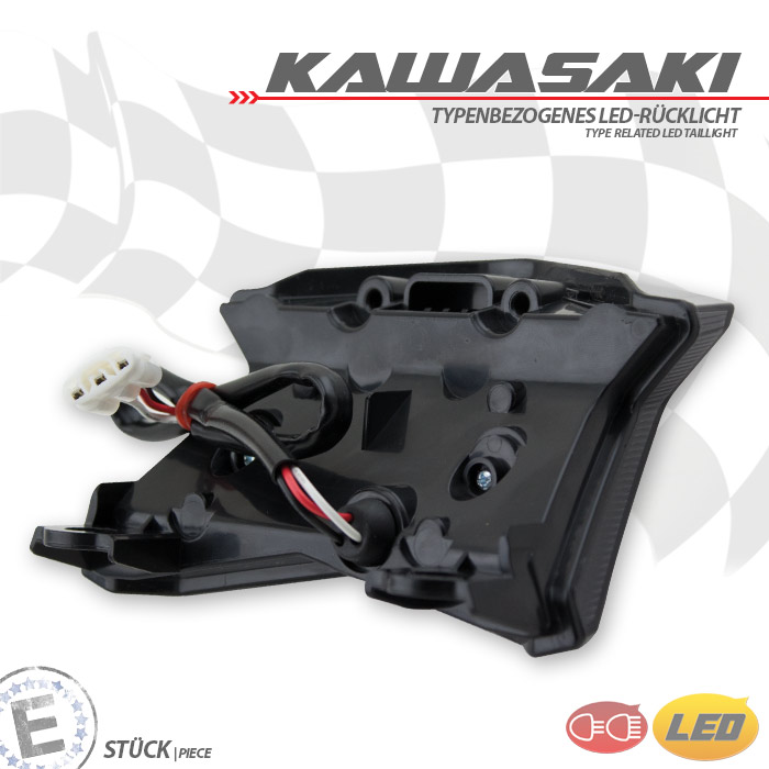LED-Rücklicht passend für Kawasaki Ninja / Z650 /Z900 / Z-H2