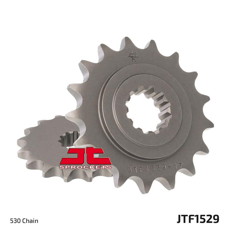 JT SPROCKETS geräuscharmes vorderes Stahlritzel 1529 - 525