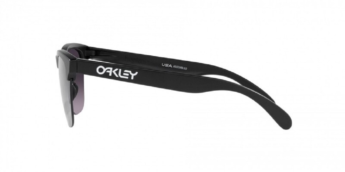 OAKLEY Frogskins Lite Sonnenbrille Matte Black - Grauer Farbverlauf Gläser