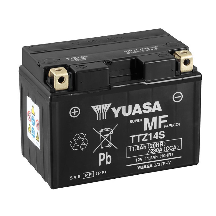 Batterie YUASA TTZ14S 11,8AH MF Batterie YUASA TTZ14S 11,8AH MF