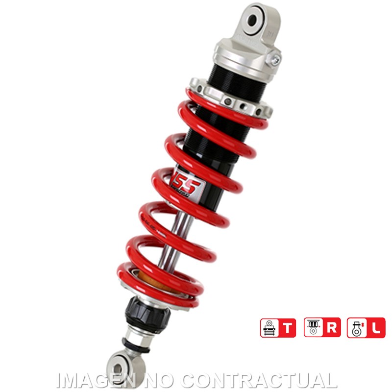 Federbein Z456-Serie Mono hinten passend für DUCATI 600 SS (94-98), 750 SS (91-98) MZ456-330TRL-01-85