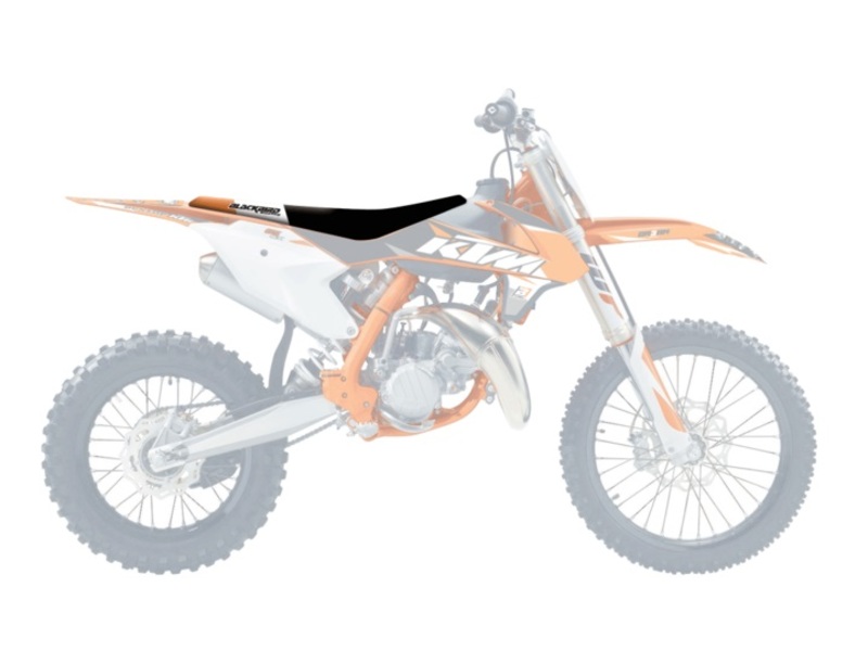 BLACKBIRD Dream Graphic 3 Sitzbezug Orange/Schwarz passend für KTM SX85