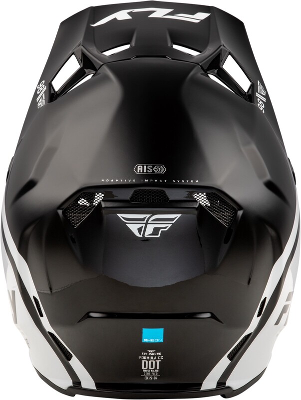 FLY RACING Formula CC Objective Helm - Schwarz/Weiß