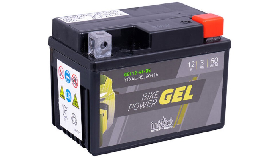 INTACT Bike Power-Batterie GEL YTX4L-BS INTACT Bike Power-Batterie GEL YTX4L-BS