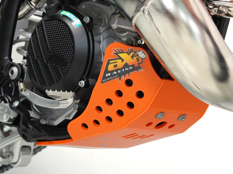 AXP Motorschutz - Unterfahrschutz HDPE  6mm - passend für KTM