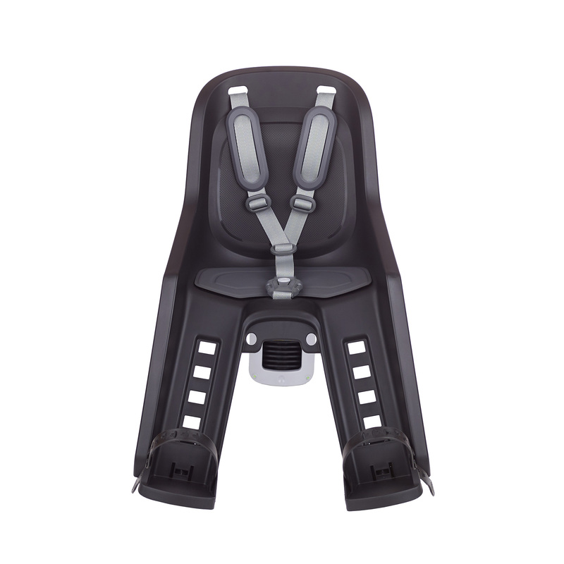 POLISPORT Bubbly Mini Plus FF Front Child Bike Seat Frame Mounting - Black/Dark Grey