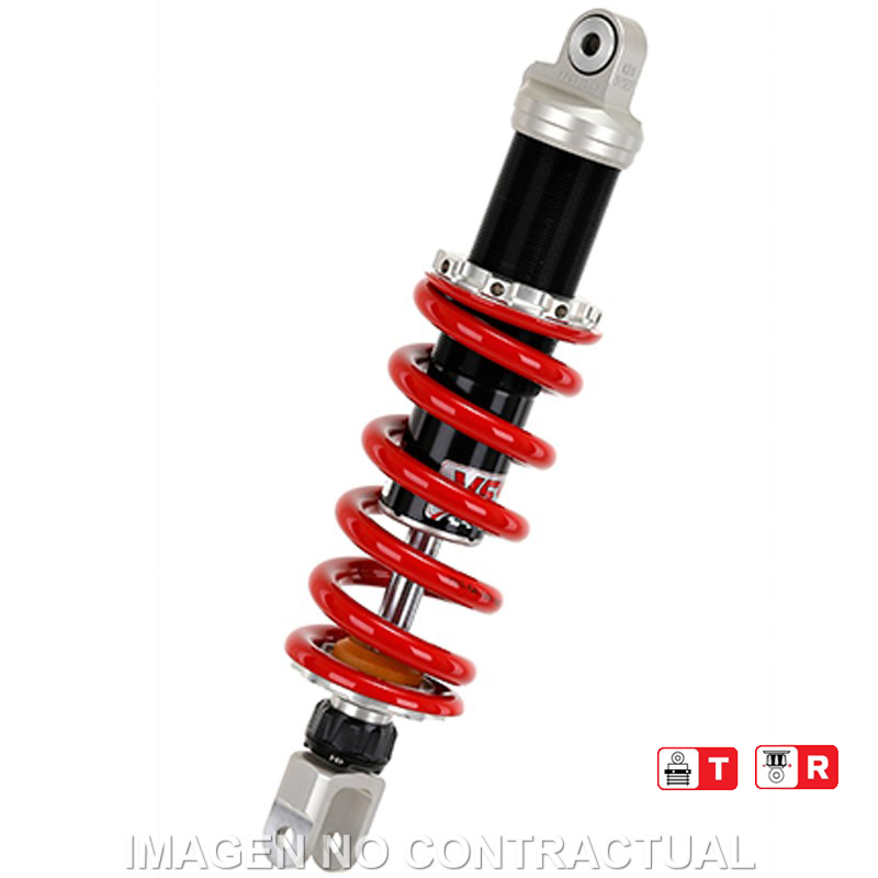 Federbein Z456-Serie Mono hinten passend für Aprilia ETV 1000 Caponord (01-09) MZ456-365TR-10-85