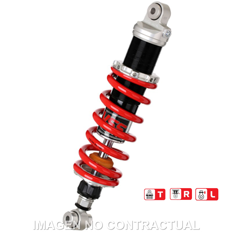 Federbein Z456-Serie Mono hinten passend für Kawasaki Z 1000 X (10-16) / SX (11-16) MZ456-355TRL-10-85