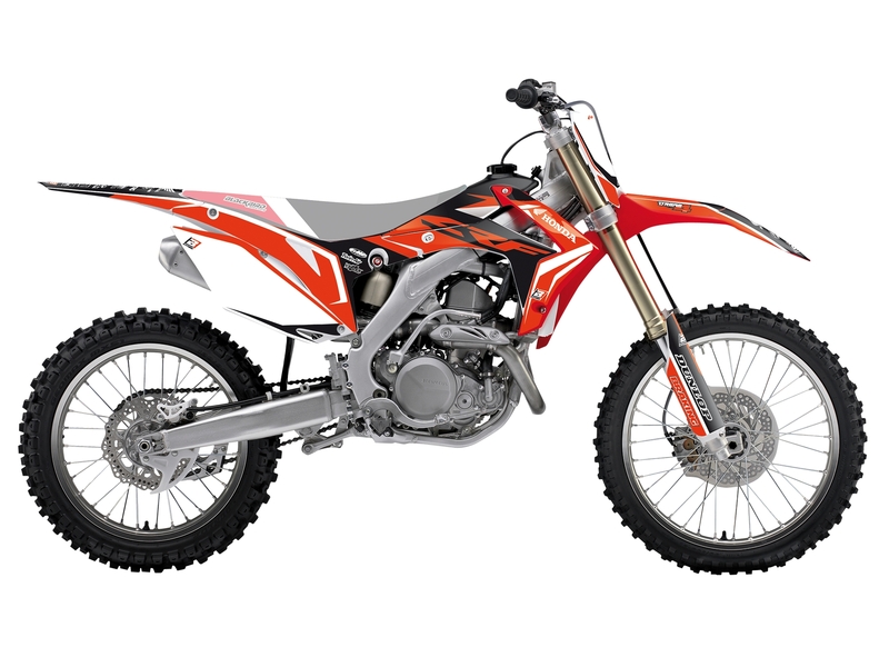 BLACKBIRD Dream Graphic 4 Deko-Kit passend für Honda CRF450R