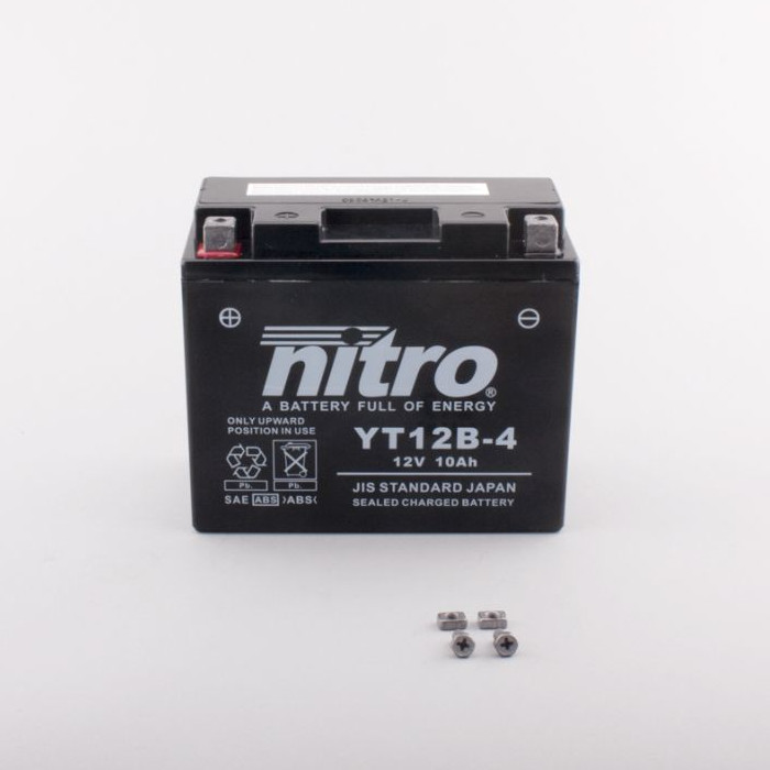 Batterie Nitro YT12B-BS/YT12-B410AH GEL Batterie Nitro YT12B-BS/YT12-B410AH GEL