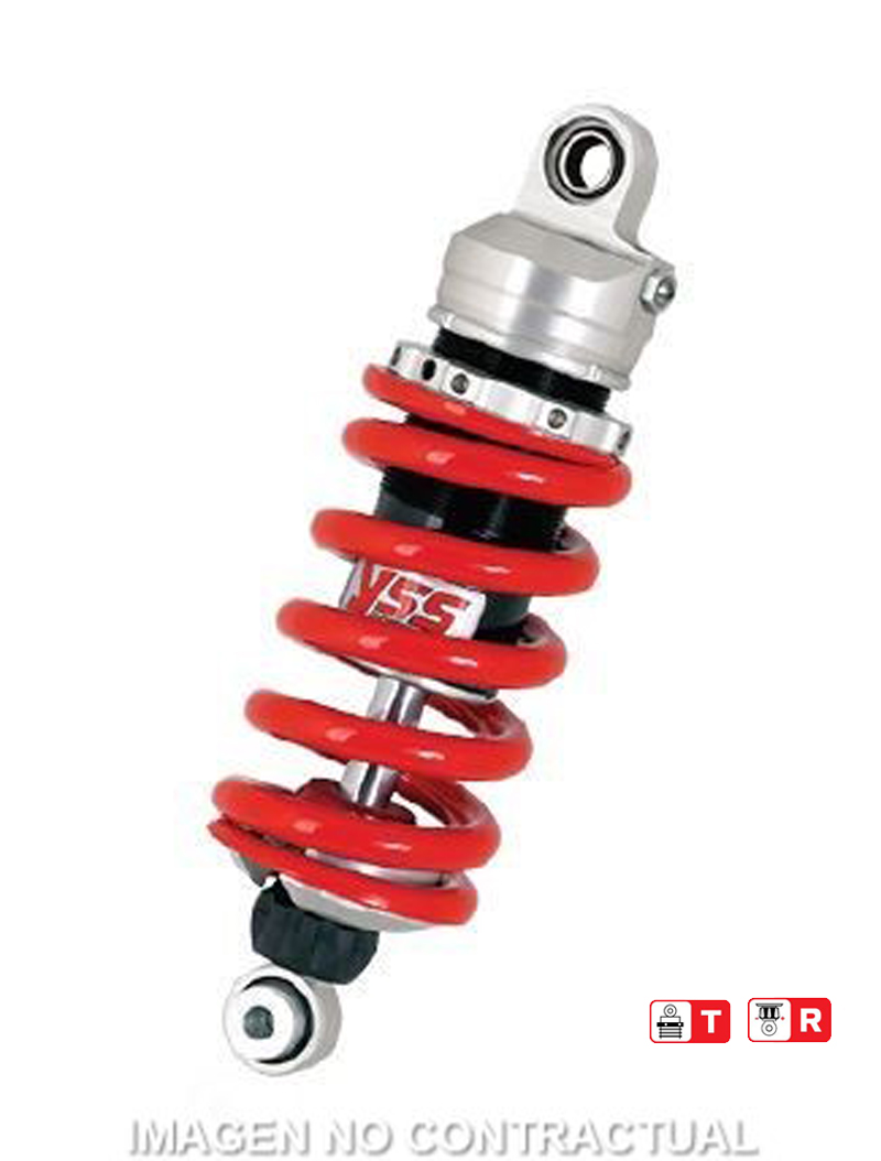 Federbein Z456-Serie Mono hinten passend für DUCATI 851S (87-90), 888 (91-93) MZ456-330TR-32-85